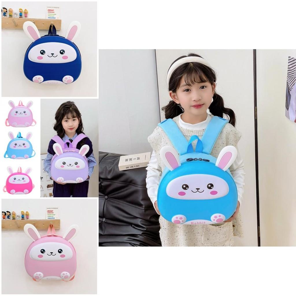 Delightful Colorful Cartoon Backpack For Kids Soft Comfortable Design