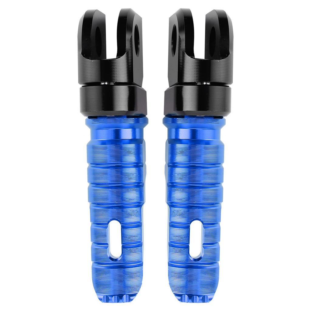 Пара передних подножек из алюминиевого сплава, педали, подходят для Kawasaki Ninja Z125 PRO Z250SL Z400 Z900Blue