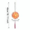 DIY Material Kit Handmade Hydrangea Lantern Glowing Floral Flower Ball Lamp Ancient Style Luminous Handheld Light Kids Craft