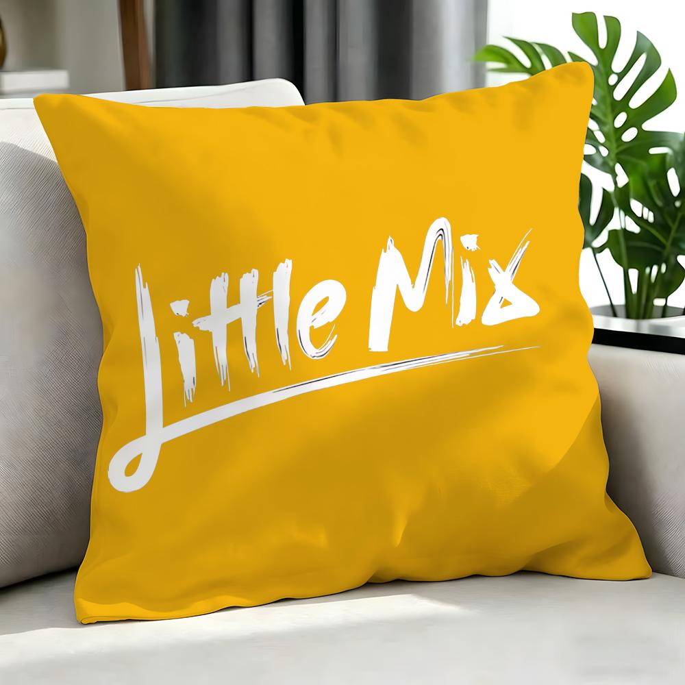 Pop Little Mix Cushion Cover Cushion Cover Set 4Pcs 50X50 45X45 40X40 Pillowcase Decorative Sofa Home Decor