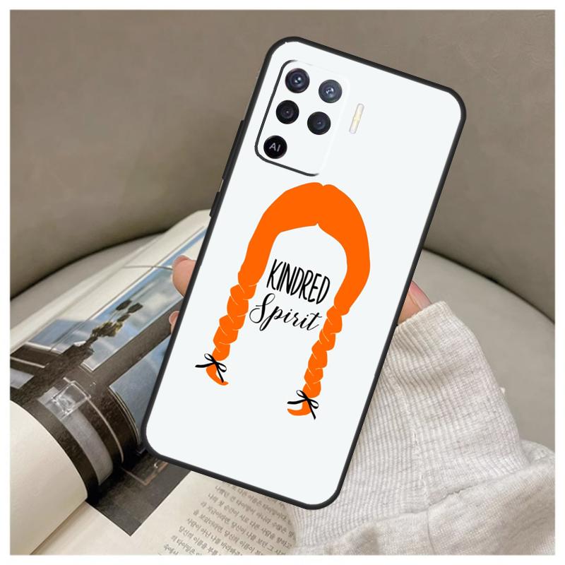 Anne with an E Case For Oppo A16 A76 A96 A60 A98 A58 A78 A18 A38 A80 A40 A77 A57 A17 A74 A54 A94 A15 A5 Pro