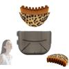Portable Lymphatic Drainage Massager for Face Leopard Print Contour Massager for Jawline