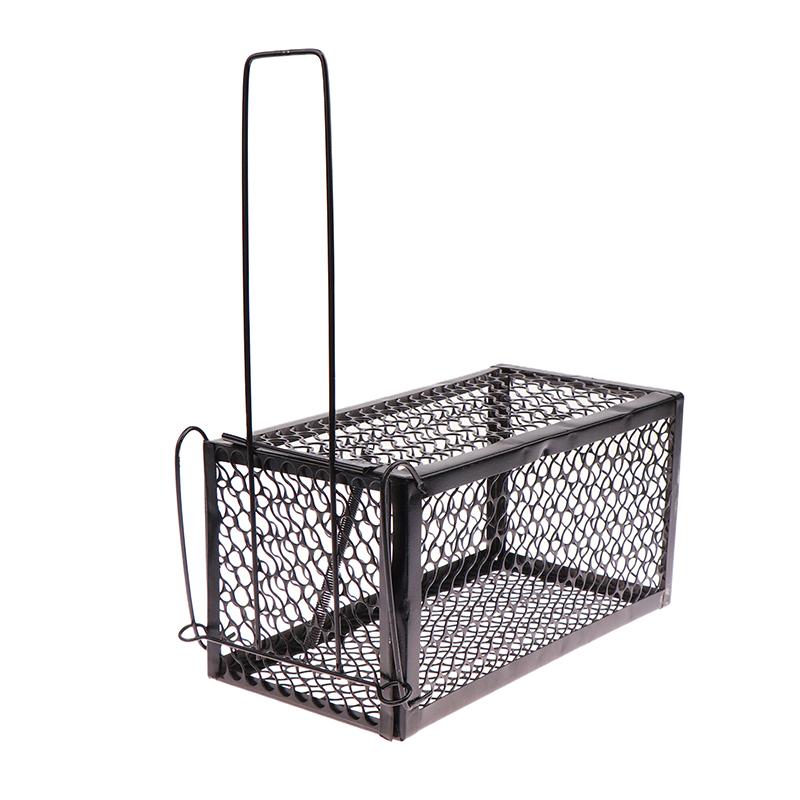 Mice Trap Cage Rodents Trap Mouse Catcher Animal Control Self-Locking Mousetrap Reusable Catch Rat Implement Trap Rat Cage