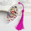 Ancient Chinese Landscape Painting Bookmark Beautiful Beautiful Leaf Vein Bookmark Gift To Classmates and Friends