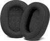 SOULWIT Replacement Ear Pads and Cushions for Sony Inzone H5 (WH-G500), Noise-Isolating Foam Earmuffs with Durable Mesh Fabric Ear Cups - Black