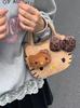 Мультяшная сумка через плечо Hello Kitty для девочек из ПУ-материала с вместительным отделением