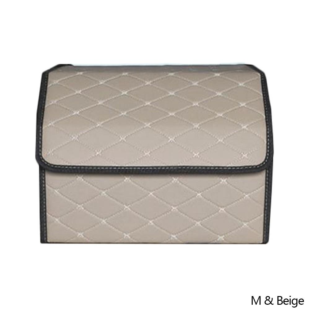 Новый большой вместительный органайзер для багажника автомобиля, многофункциональная сумка для хранения инструментов, кожаная складная сумка для хранения вещей