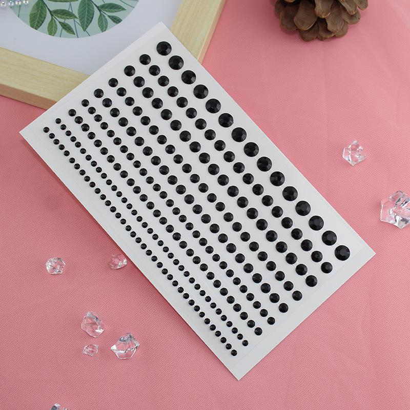 Алмазная кристаллическая татуировка-наклейка, блестящая подводка для глаз, макияж для бровей, лицо, глаза, алмазные татуировки, рок-горный хрусталь, 3D наклейки-подводка для глаз