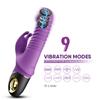 2025 New Rabbit Vibrator 360° Automatic Telescopic Rotation G-Spot Clitoris Stimulator Vaginal Masturbator Sex Toys for Women