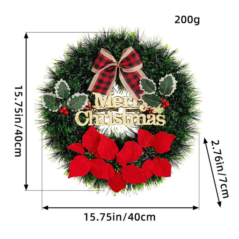 Christmas Hanging Ornaments Simple And Fashionable Durable Holiday Decorations Pendant Strong And Durable Beautiful Wreath