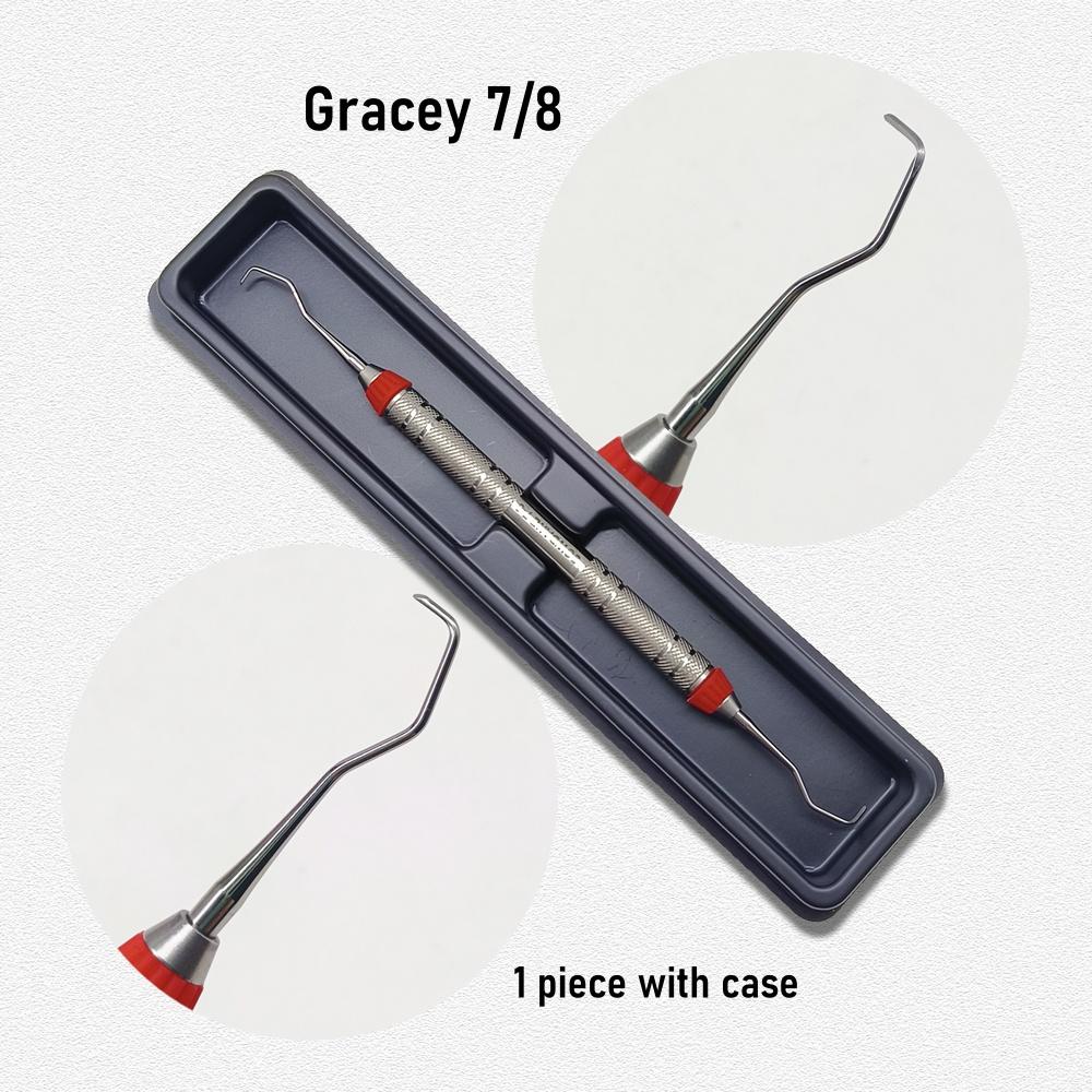 1 шт. Высококачественные стоматологические кюретки Грейси Пародонтальный скейлер Нержавеющая сталь Пародонтальные костные кюретки Перио