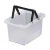 JEJ Storage Box, Separate Basket #45, Clear, Made In Japan, Outdoor/Camping, Stackable, SPB-N45C, 22cm Wide X 31cm Deep X 18cm High