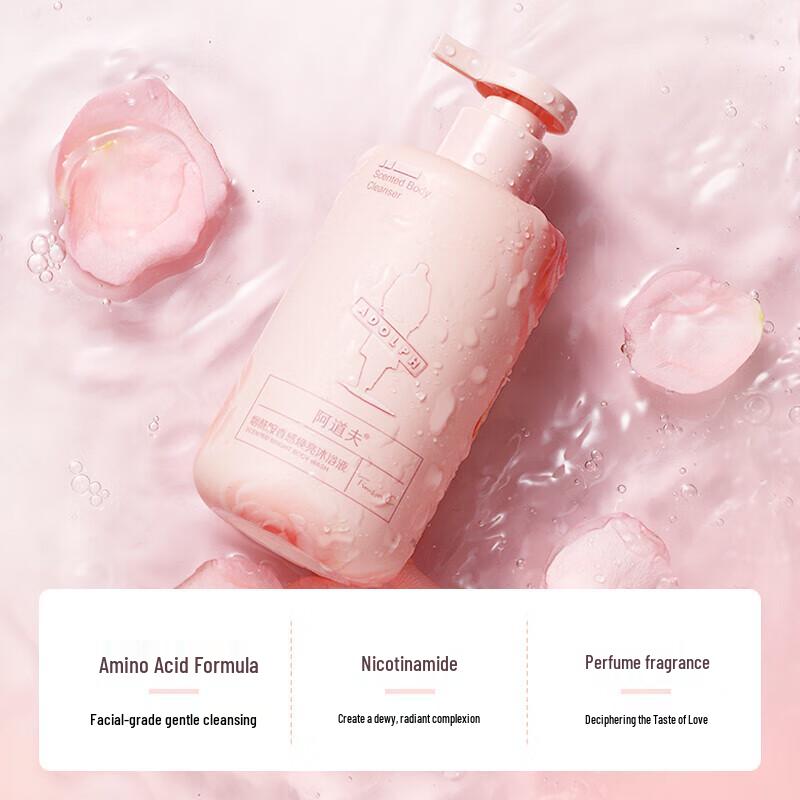 Adolph Niacinamide Brightening Fragrant Shower Gel