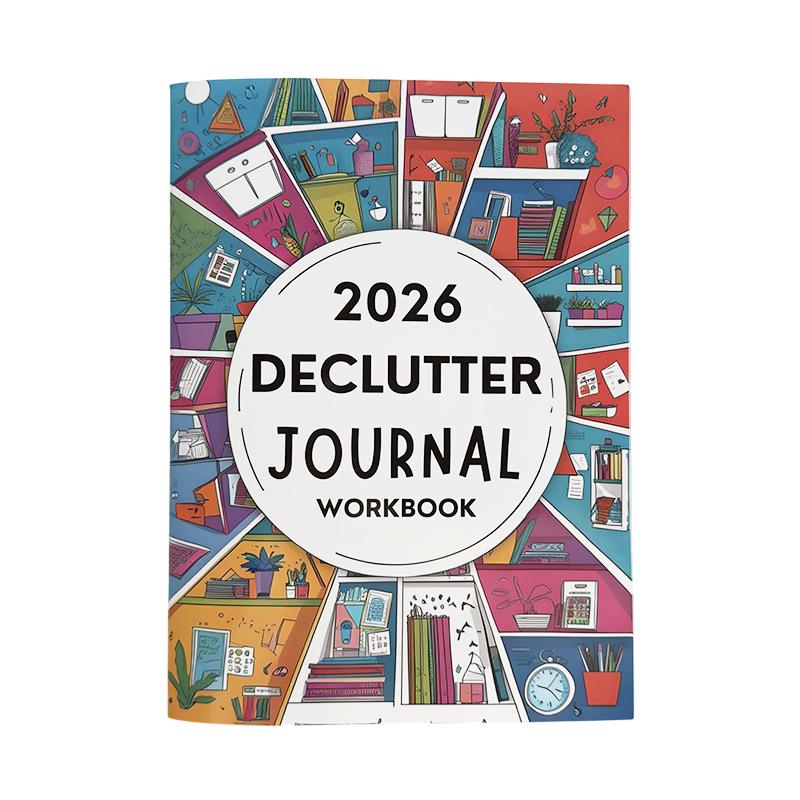 2026 New Declutter Journal Workbook - Family Organizing & Personal Planning Diary, Structured Templates For Home/Office