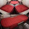 Cars Auto Parts Seat Car Cover Cushion Warm Set with Storage Pocket Anti-Slip 3Pcs Plush Winter