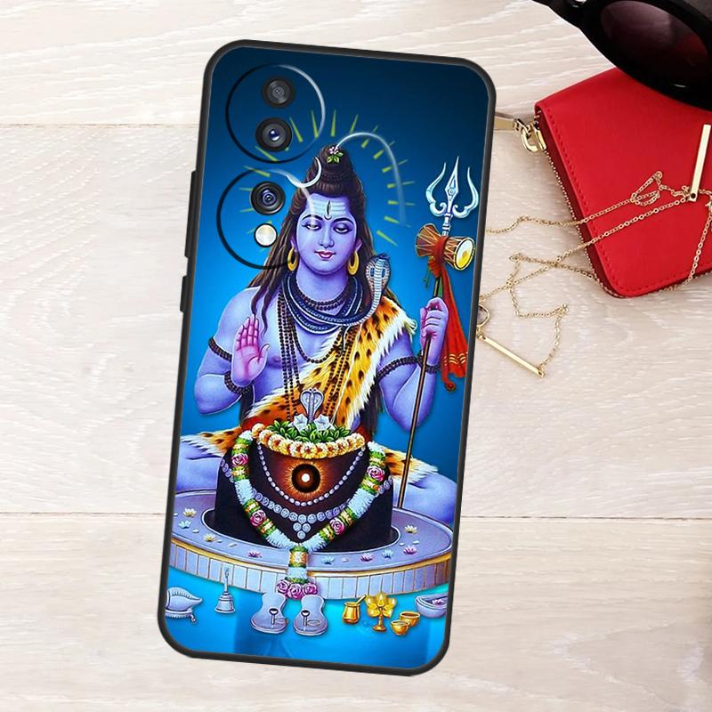 Lord Shiva Hindu God Buddha India Case For Honor Magic 8 5 6 7 Lite 50 70 90 200 400 Pro X8b X8c X9a X9b X9c X9d Win RT Cover