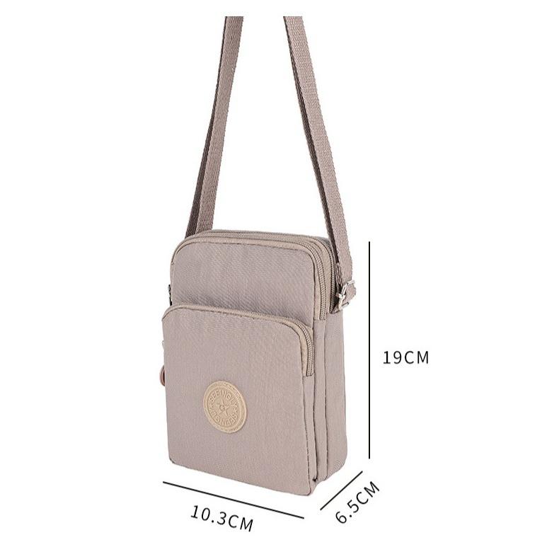 Shoulder Bags Version Mobile Phone Bag for Women Outside Toiletry Daily Necessities Storage Bags Nylon Cross Body Bags