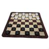 Chess Set Checkers Entertainment Travel Gift Interactive Gameplay Portable 24 Cmx24 Cm
