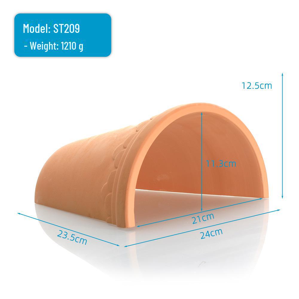 Purple Sand Ceramic Fish Tank Decor - Large, Medium & Small Rock Tiles