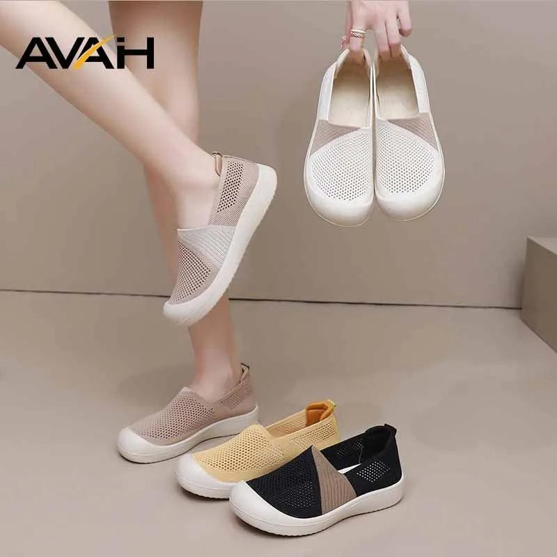 Women's Cloth Shoes, Mesh Shoes, Breathable Mesh Upper, Soft Sole, Non- Casual Shoes