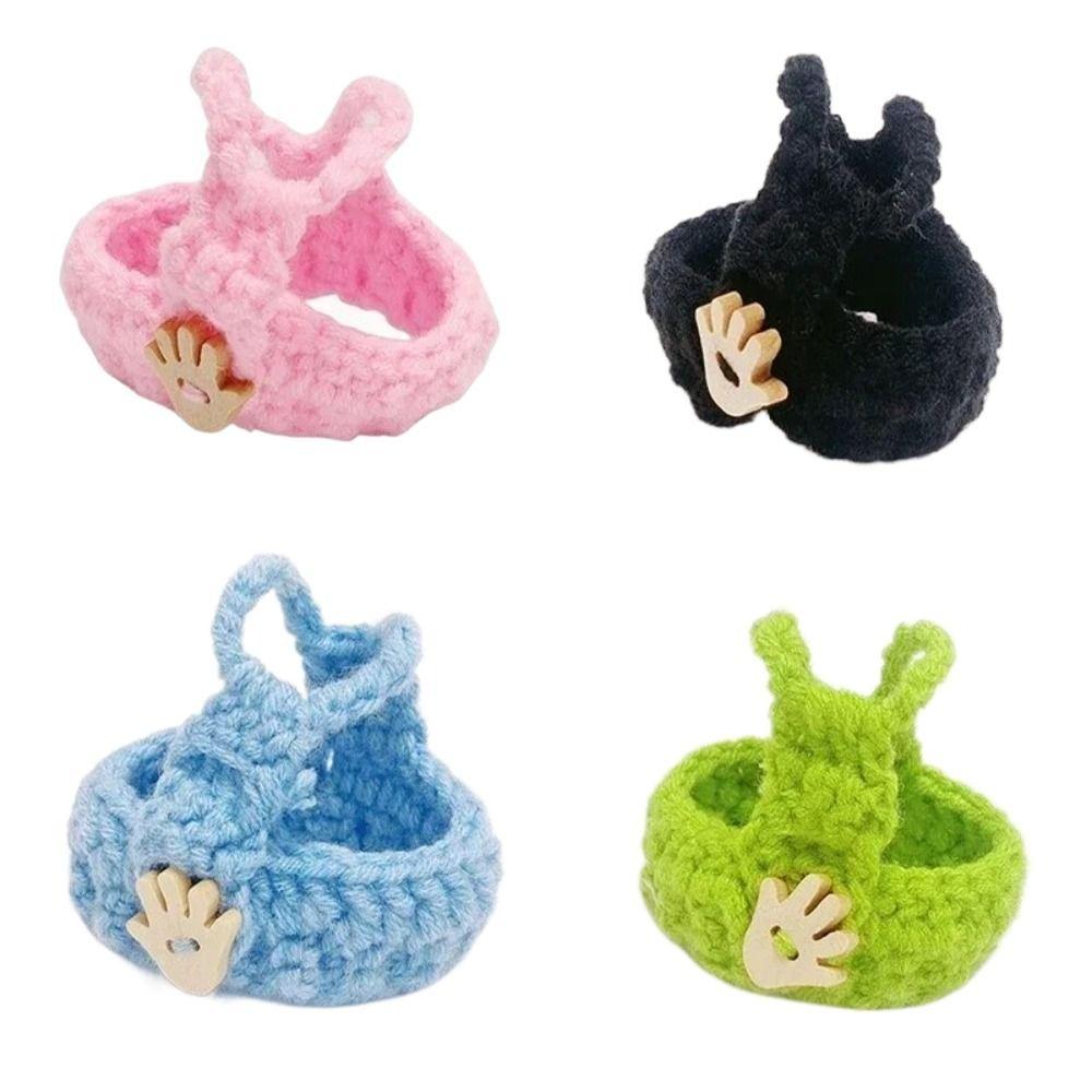 Мини-жилет для морской свинки Ручная вязка Одежда для хомяка Топы и жилеты для хомяка Рождественская вечеринка