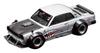 POP RACE X Enigma SKYLINE V8 DRIFT METALLIC SILVER Finished Product PRE005 1/64 GT-R (HAKOSUKA)