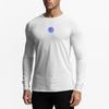 Spring and Autumn Men's Long Sleeved T-shirt Slim Fitting Fitness Pullover Sweater Thin Bottoming Shirt