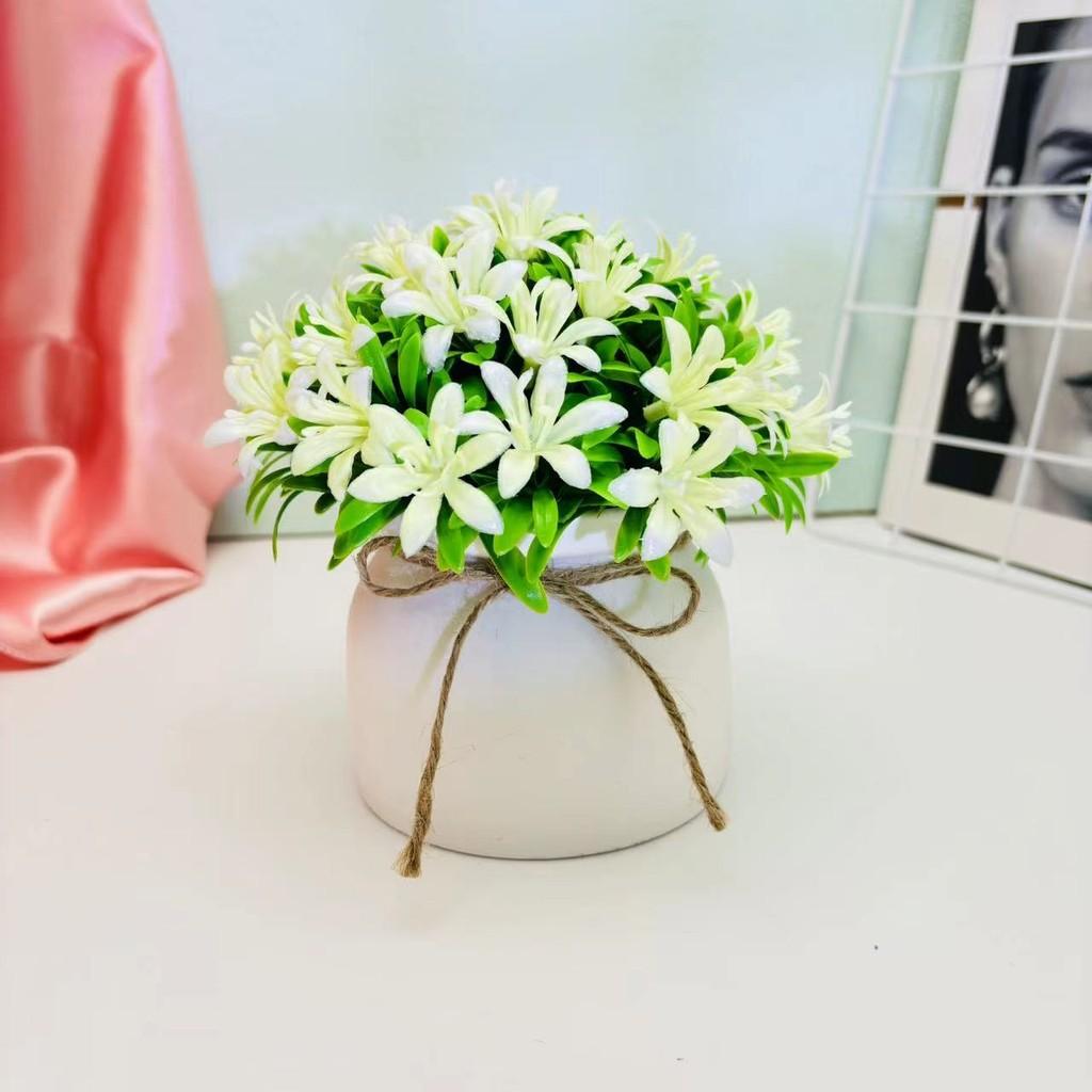 Flower Artificial Orchid Potted Plant Indoor Garden And Living Space Decoration