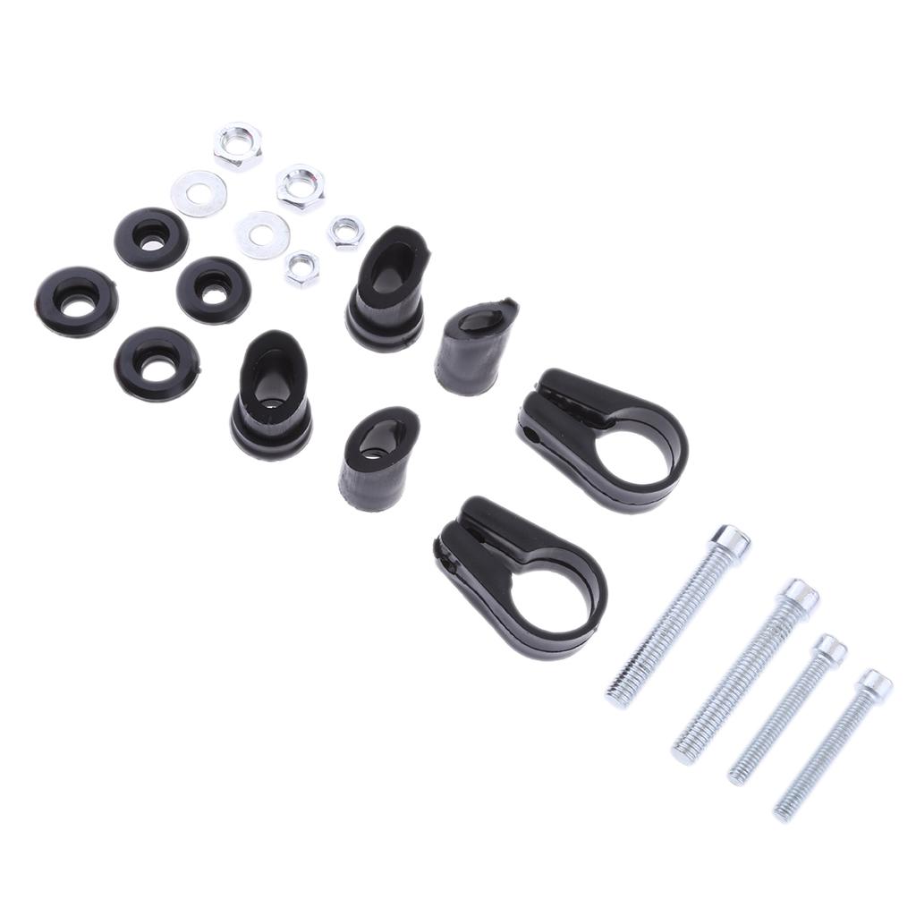 Комплект защитных ограждений Raptor 7/8 дюйма для YZ WR XR DT KLX CRF Blue