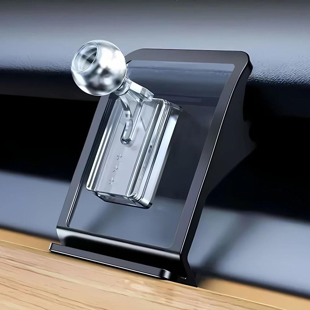 Основание автомобильного кронштейна 17 мм для Tesla Model 3 Highland Model Y Juniper Launch Мягкий клей Гибкий Подвижный Вращение на 360 градусов