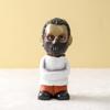 Halloween Gifts Home Desk Decorations Horror Ogre Hannibal Lecter Dwarfs Resin Crafts Accessories