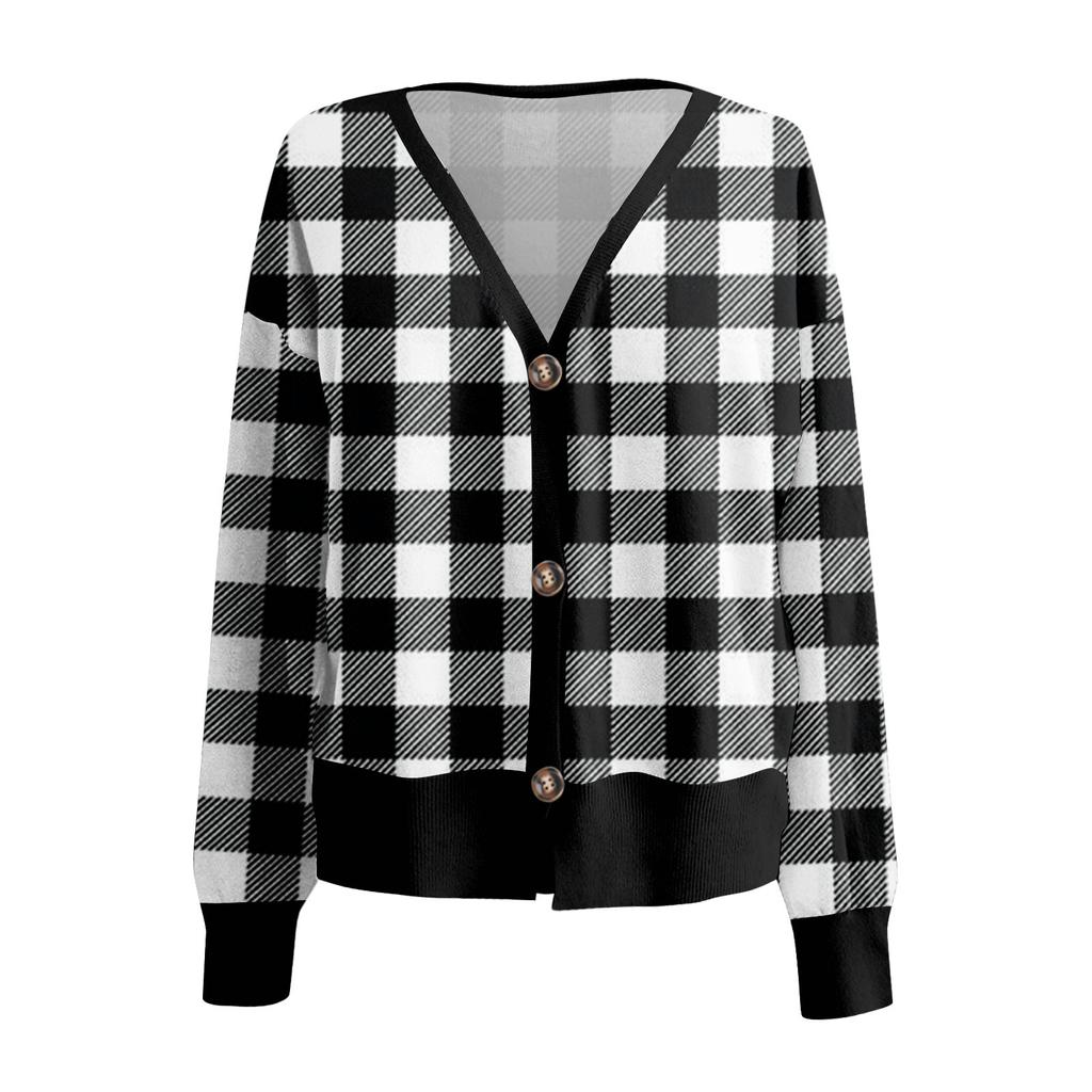 Женская мода с длинным рукавом, рождественский принт «Снеговик-снежинка», куртка, кардиган