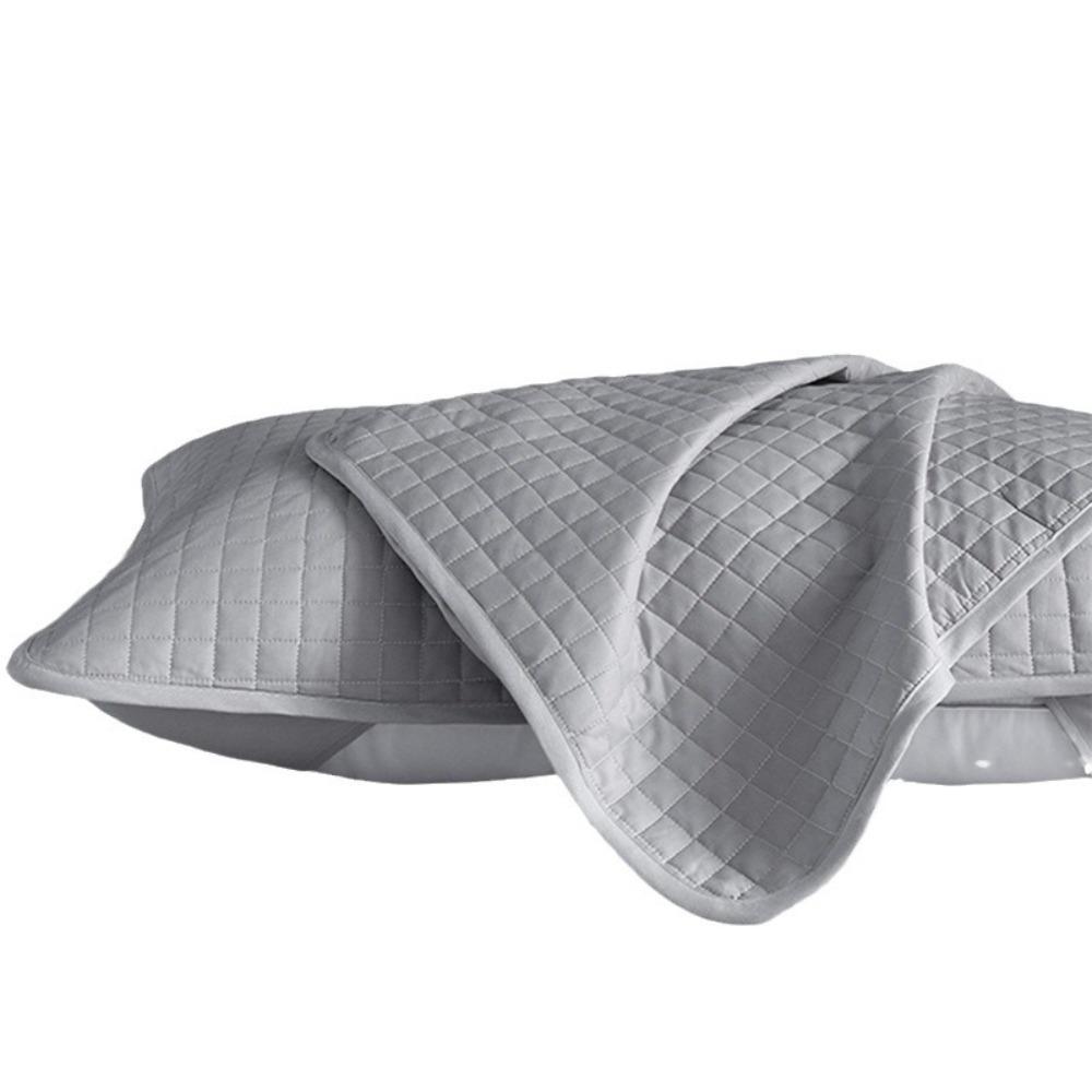 2PCS Sweatproof Dust Proof Pillow Cases Stain Prevention Pillow Towel Pillows Isolation Layer Hotel