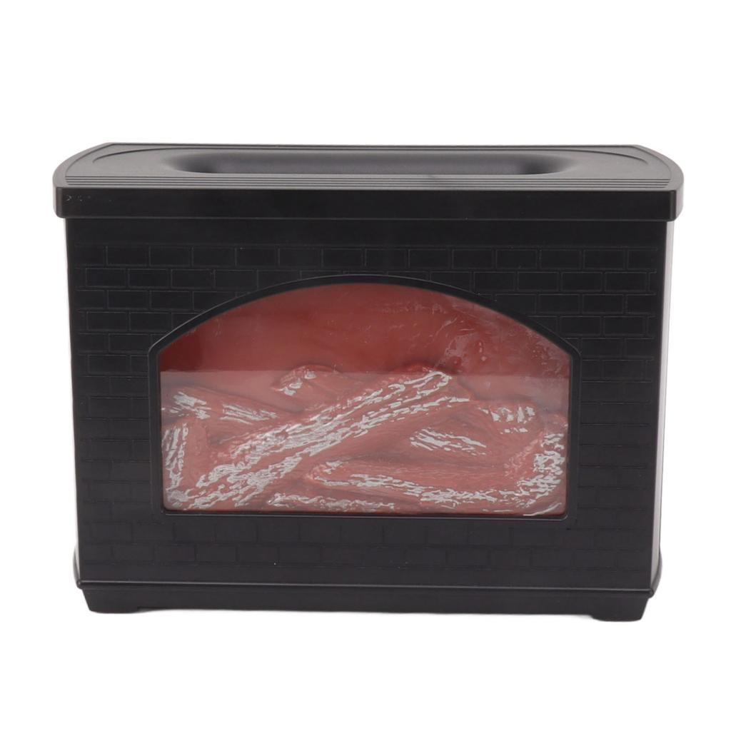 Черный 270 мл каминный диффузор пламени без BPA настольный эфирное масло диффузор увлажнитель тумана 7.5 Вт 5 В