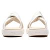 Fila Modern Sports Rubber Sole Slide Sandals Women Footwear Cream F12W221505FGD