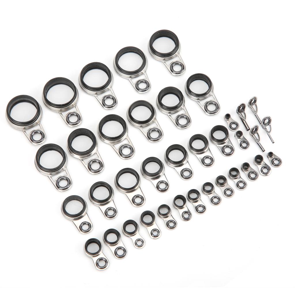 37 шт. направляющих для удочек, верхнее кольцо, телескопическое ремкомплект для удочек для серфинга