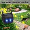 Blue Light Flashing Rodent Repeller Solar Rodent Repeller Ultrasonic Animal Repeller Cat Dog Wolf Repeller