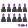 10 шт. T5 SMD Автомобильный светодиод Приборная панель Приборная панель Внутренний свет Лампа Аксессуары