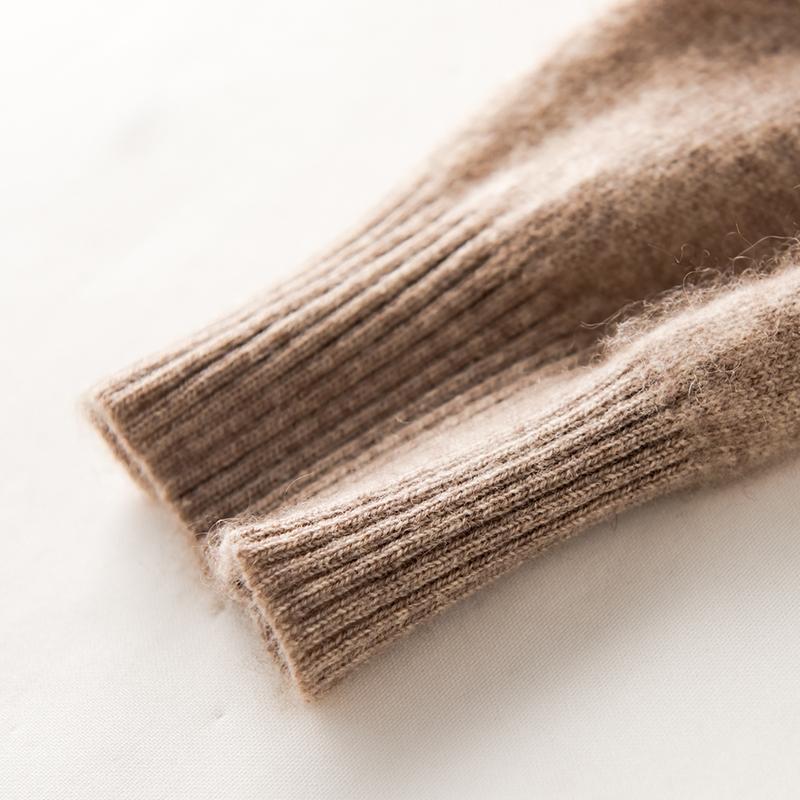 Женский кашемировый свитер Qinghe кашемир 100% кашемир, женский осенне-зимний кашемировый свитер, мягкий и теплый