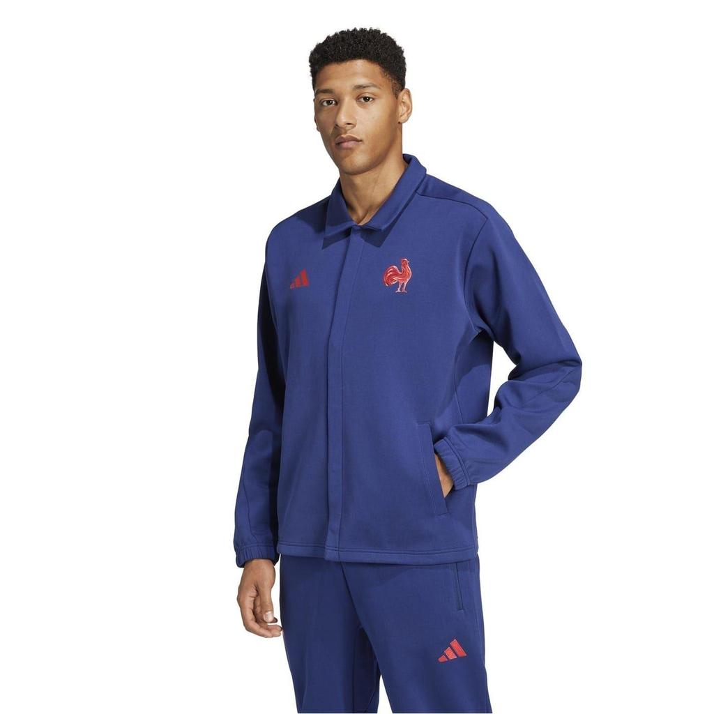 adidas Мужская тренировочная куртка Франции FFR 24/25