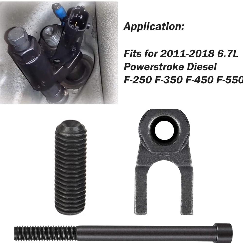 Набор инструментов для снятия топливных форсунок, сменный инструмент для снятия топливных форсунок для 6,7-литрового дизельного двигателя Powerstroke F250 F350 F450 F550