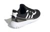 adidas Originals Flex Collection El C Низкие Спортивные Повседневные Кроссовки Черно-Белые Детские Возраст 3-7 Лет FX5323