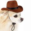 Pet Dog Hat Star Cowboy Hat Pet Supplies Adjustable Dog Costume Top Hat Headwear Pet Hat Dogs Caps Pet Sun Hats for Cats