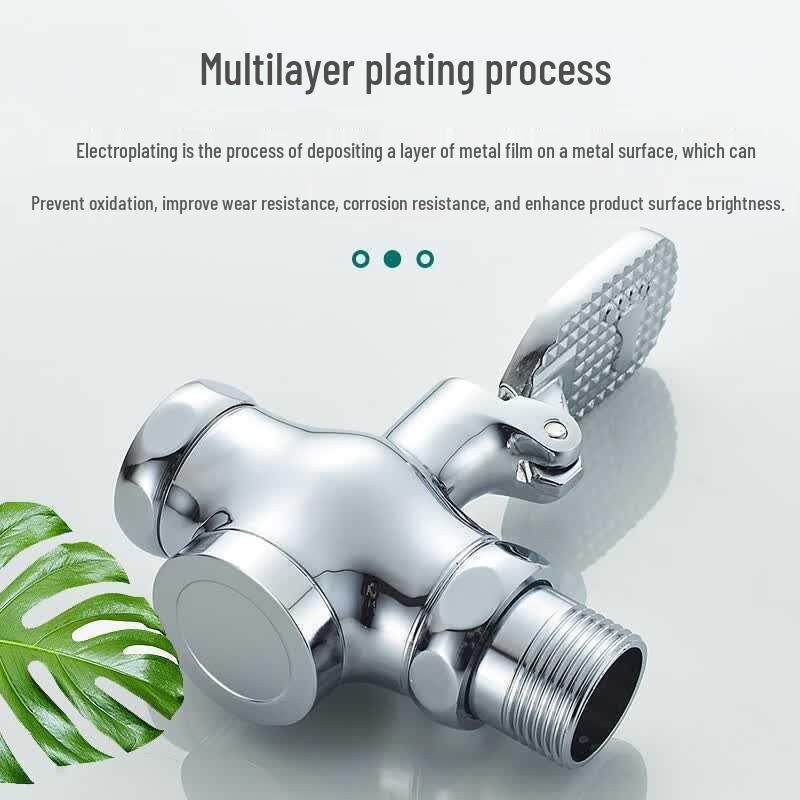 MARYYA Foot-Operated Brass Flush Valve