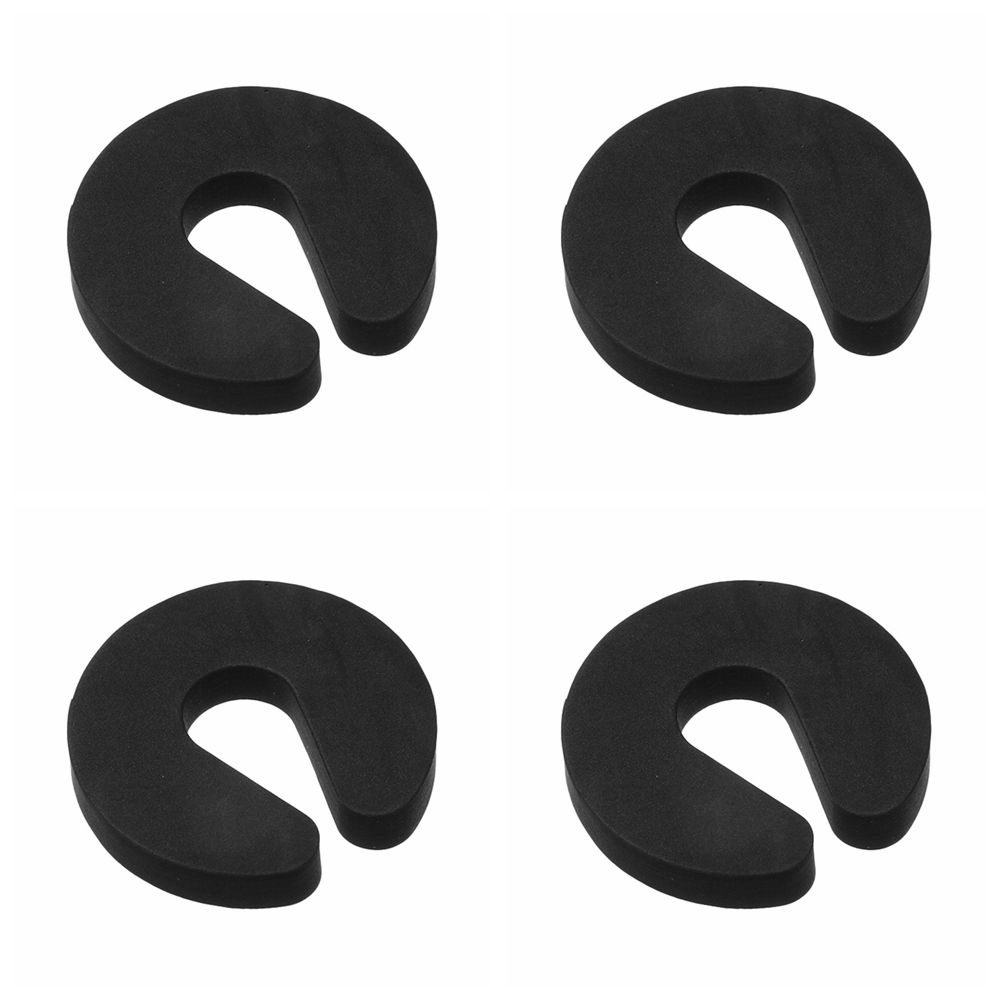 4PCS New Soft Foam Door Stopper Guard Baby Kids Safety Finger Protector