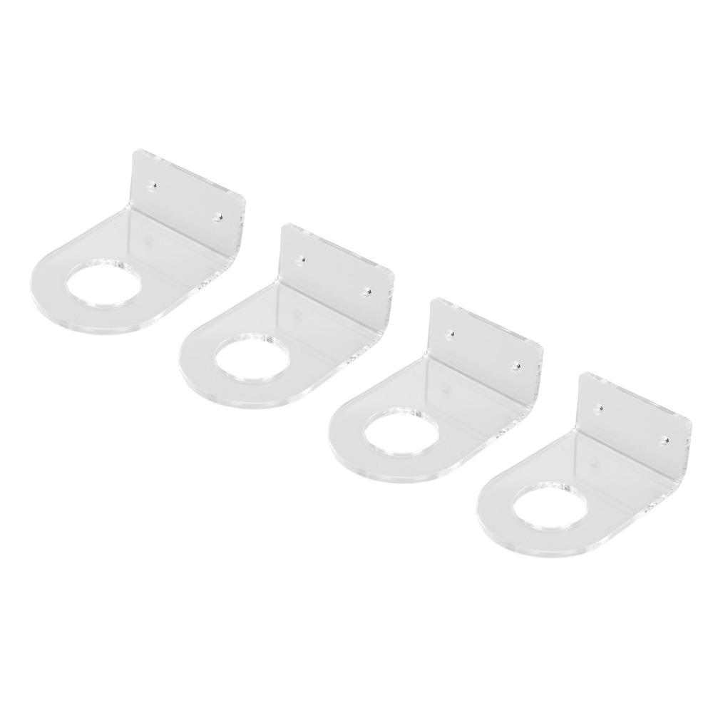 4Pcs Acrylic Ball Display Mount Transparent Sports Ball Holder Clear Acrylic Ball Stand Home Decor