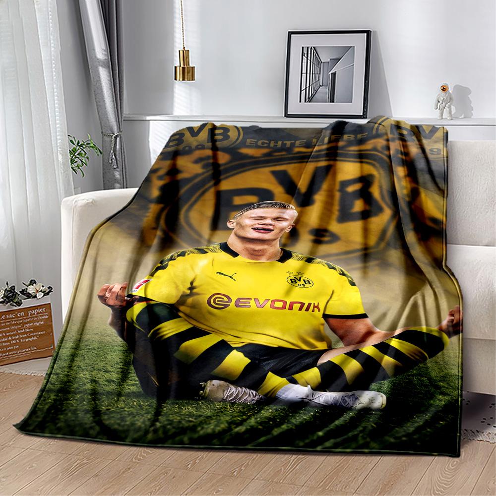 Haaland 243 Blanket Warmthful Decor Perfect for Office Chair Livingroom Bed Four Seasons Universal Warmthful Decor Birthday Christmas Gift Blanket