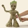 Marvel I Am Groot Groove & Glow Groot, 13.5-inch (34.3cm) Interactive Action Figure with Music & Sound, Superhero Toy, Ages 4+, F8027, Authentic