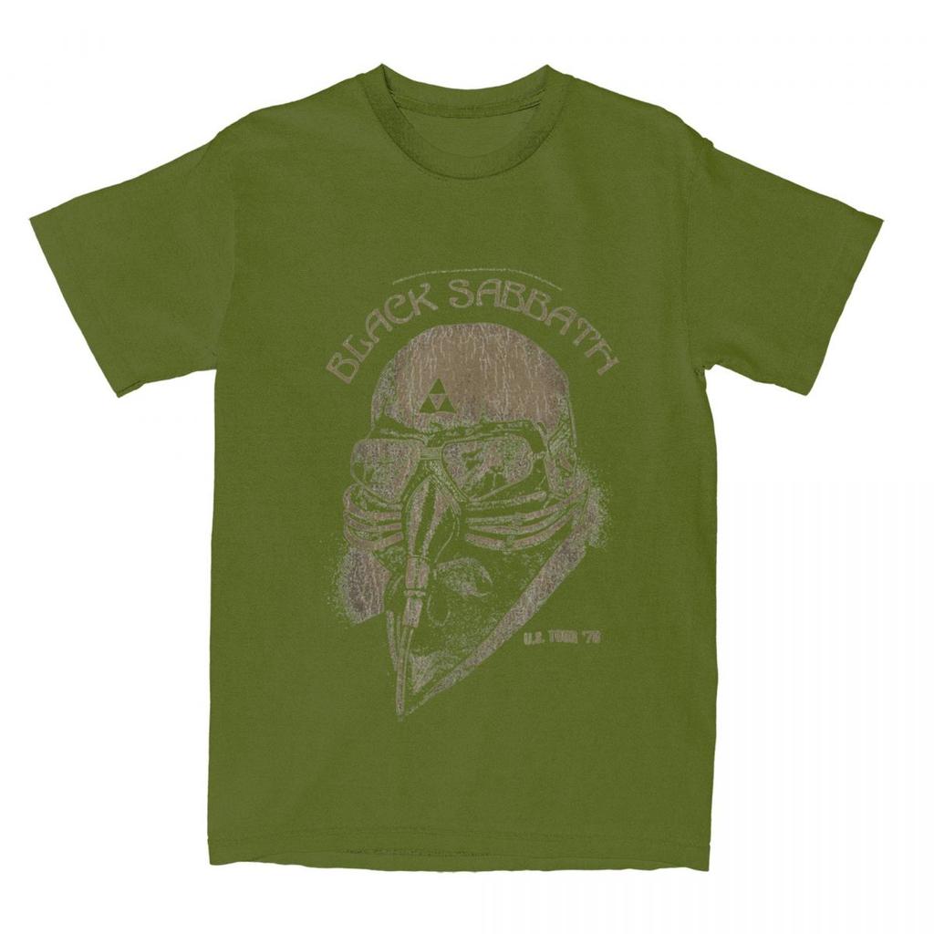 Мужская женская группа Black Sabbaths Black Official Tour Eye футболка Товары рок-метал Чистый хлопок Топы Футболка Крутые футболки Лето