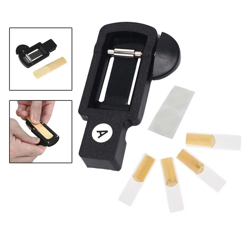 Saxophone Accessories Reed Trimmer Set Reed Pads Reed Trimming Tools Alto Saxophone Reed Trimmer